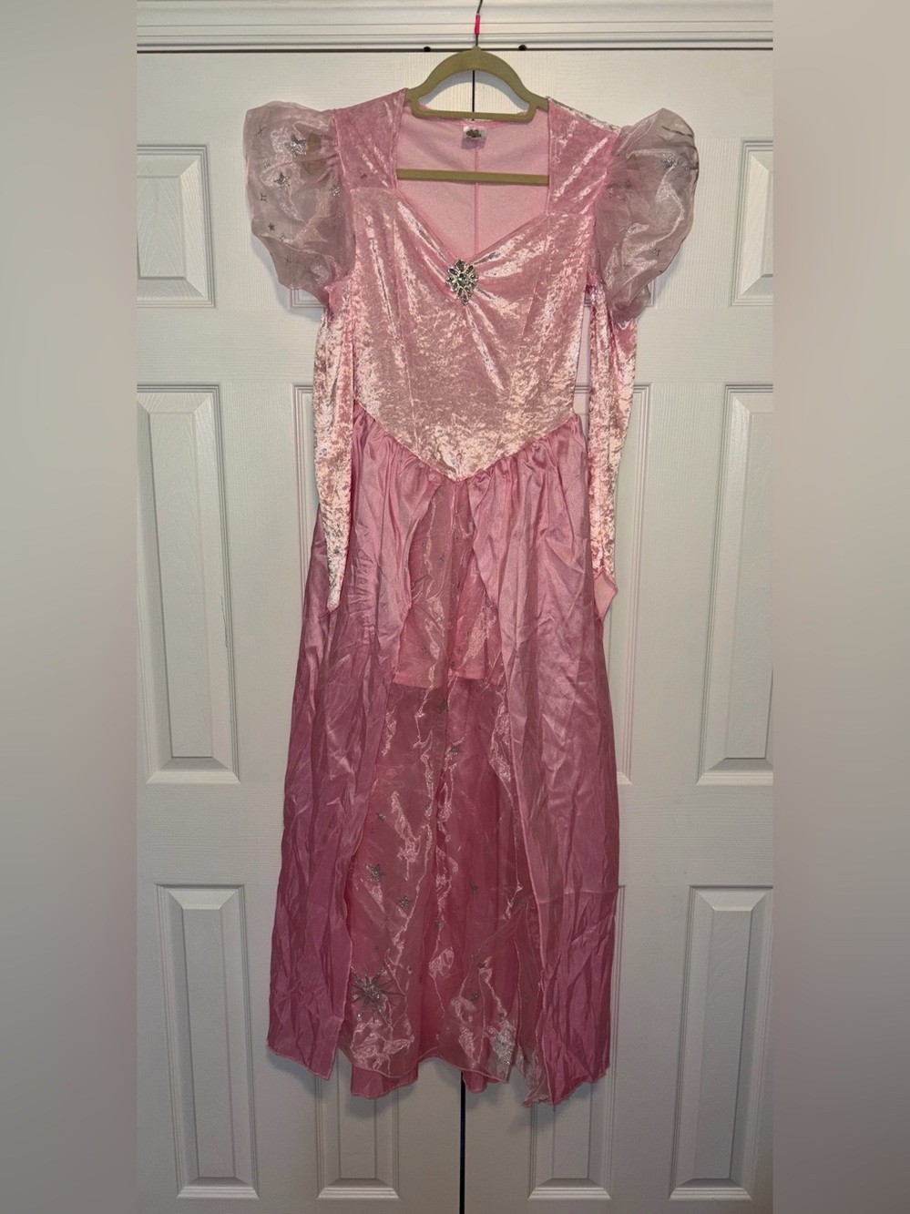 Wizard of Oz Pink Glinda dress women size small